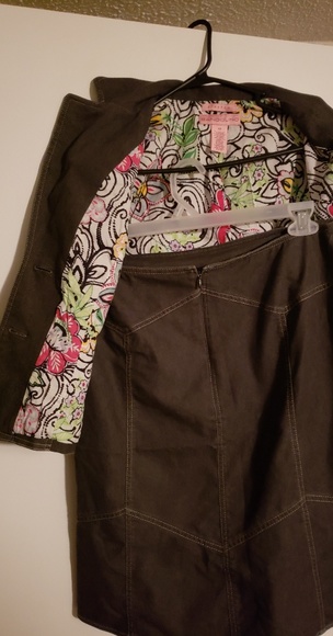 Jean skirt set - Picture 1 of 3